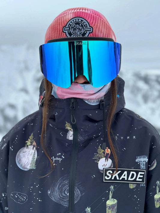 Skade Premium Magnetic Goggles – Blue - Aspen Moments