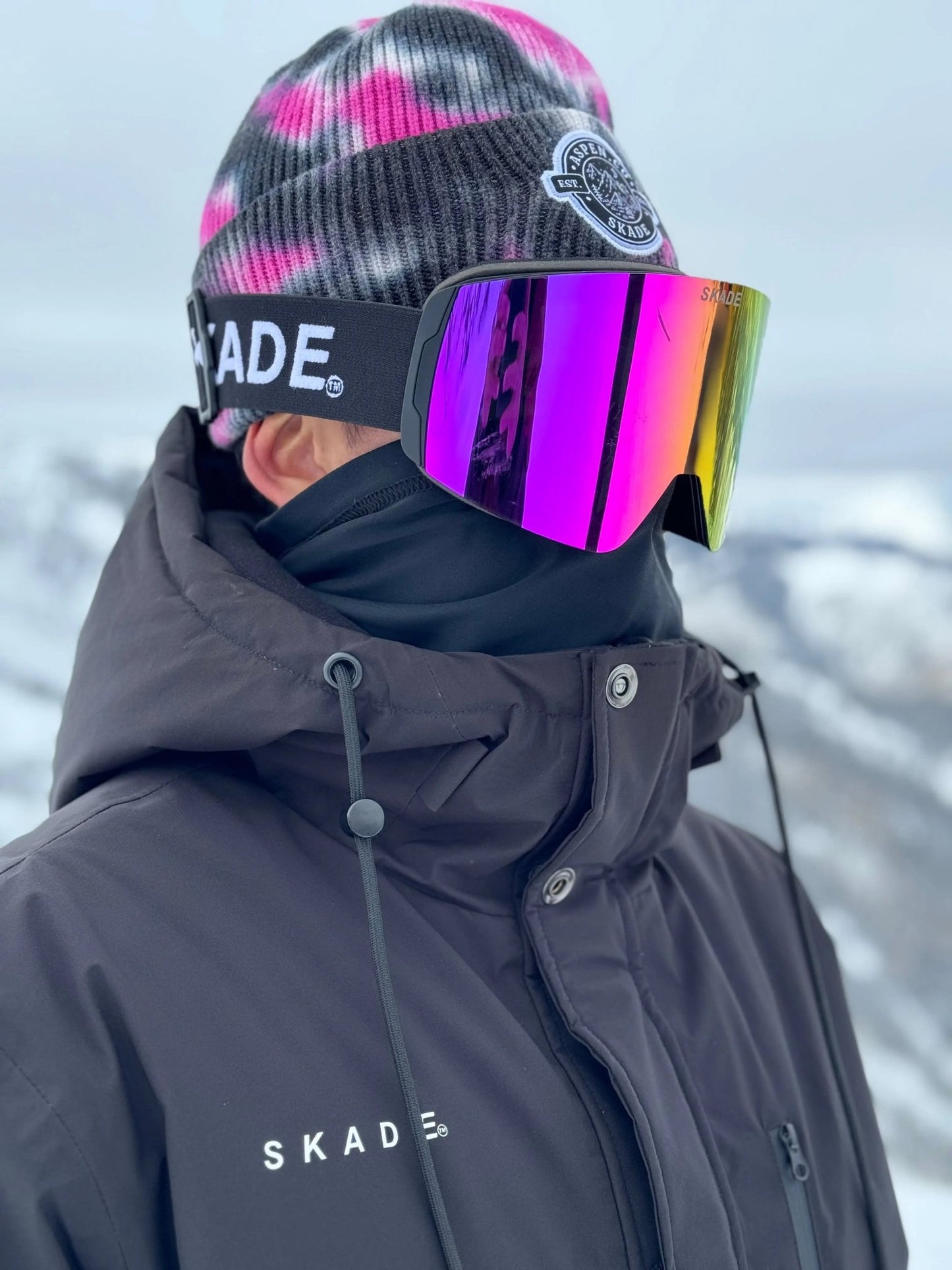 Skade Premium Magnetic Goggles – Rose Pink - Aspen Moments