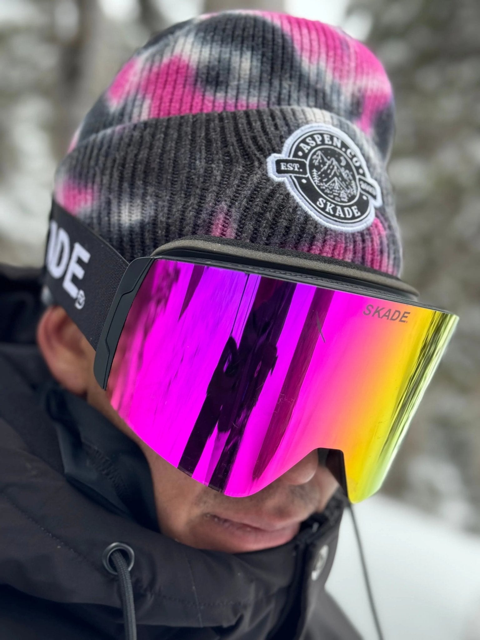 Skade Premium Magnetic Goggles – Rose Pink - Aspen Moments