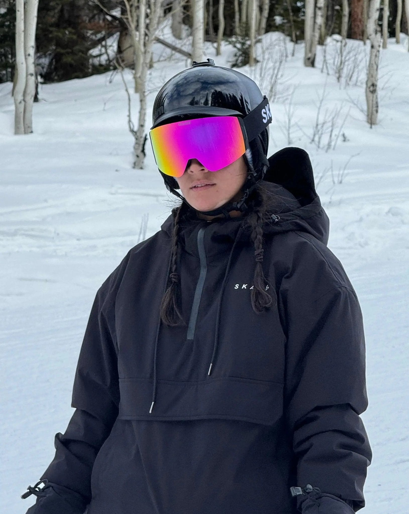 Skade Premium Magnetic Goggles – Rose Pink - Aspen Moments