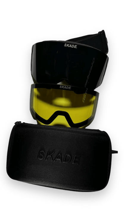 Skade Premium Magnetic Goggles – Black - Aspen Moments