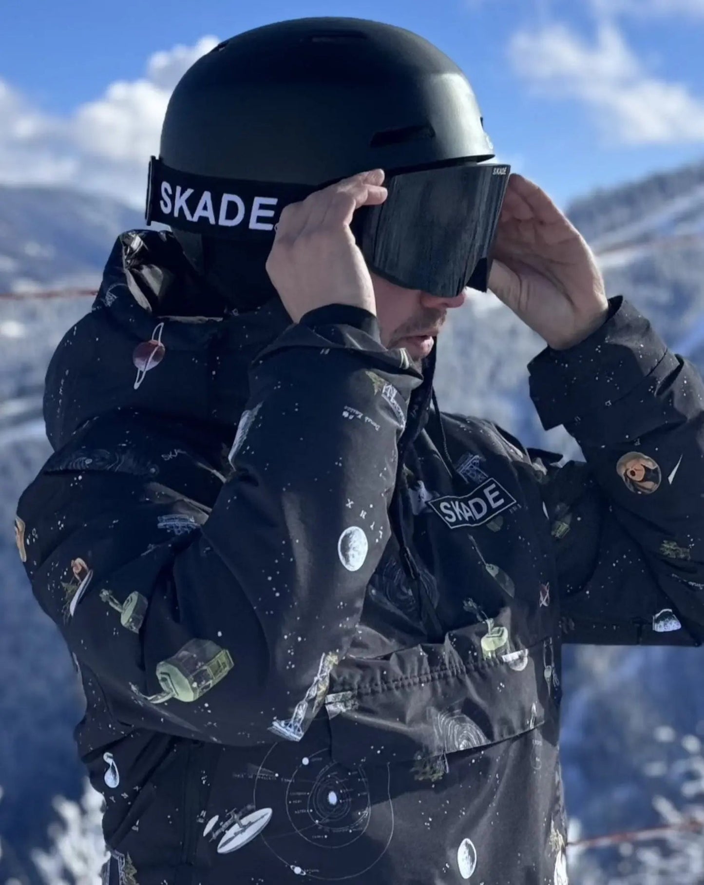 Skade Premium Magnetic Goggles – Black - Aspen Moments