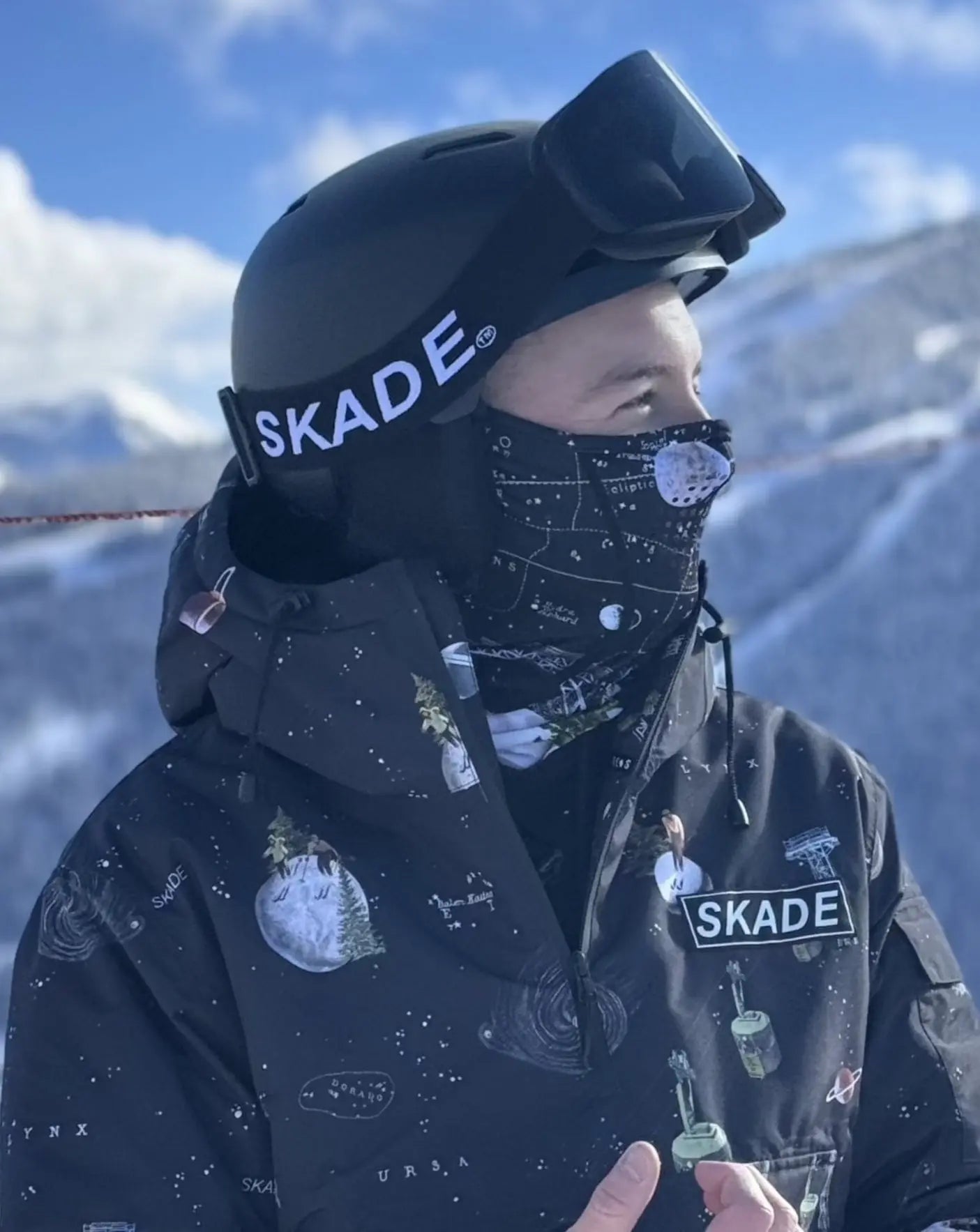 Skade Premium Magnetic Goggles – Black - Aspen Moments