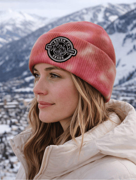 Aspen Edition Batik Beanie Pink - Aspen Moments