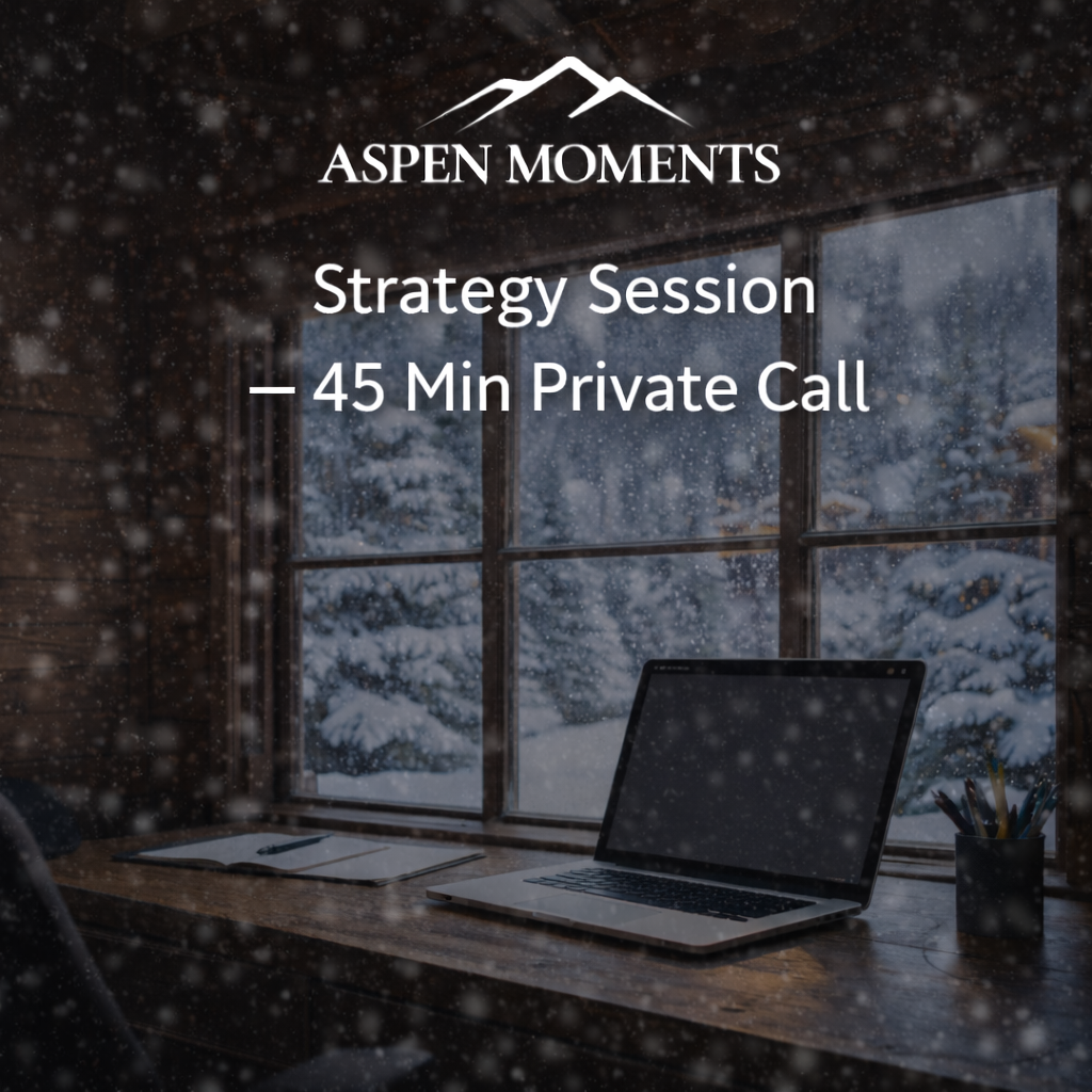 Strategy Session – 45 Min Private Call