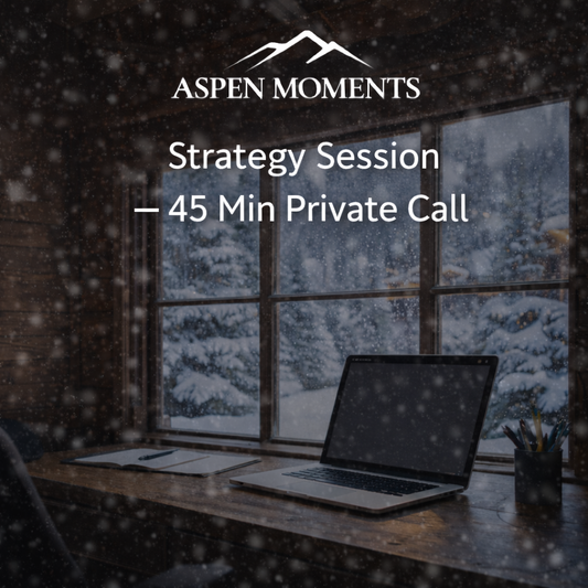 Strategy Session – 45 Min Private Call