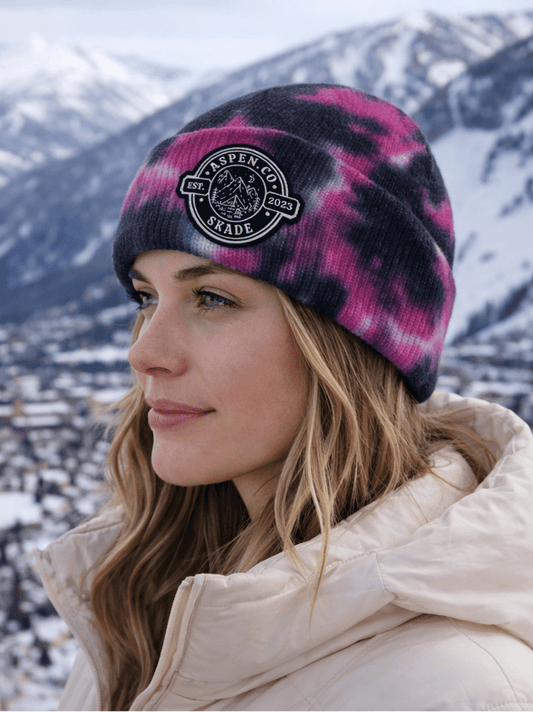 Aspen Edition Batik Beanie Red - Aspen Moments